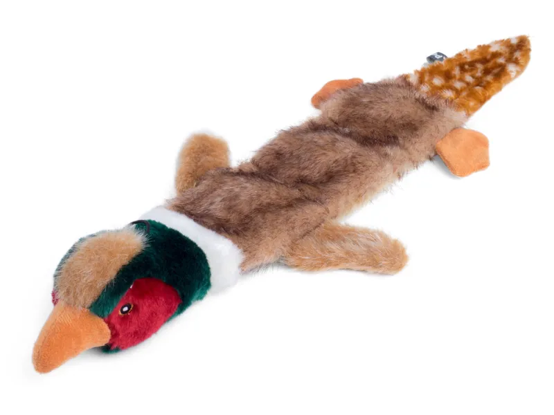 Petface Multi Squeak Pheasant Toy
